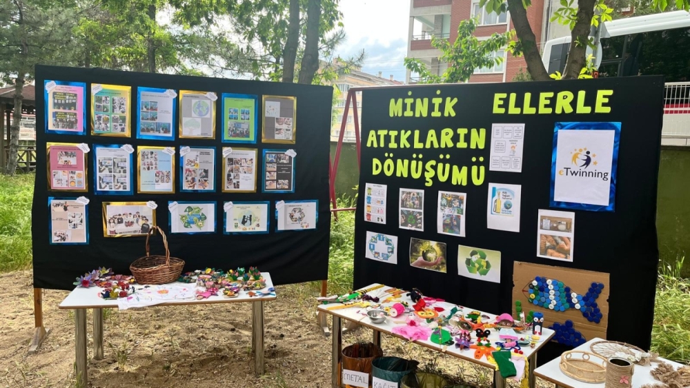GERİ DÖNÜŞÜM VE İSRAFA DİKKAT ÇEKİLDİ